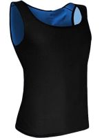 Men's Slimming Sweat Shaper Men's Slimming T-shirt with Sauna Effect, Men's Sports Sauna T-shirt M/L XL/XXL Black