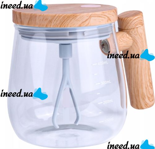 Automatic Coffee Cup stirrer Coffee stirring cup AD-2126 with automatic stirring 400 ml Mug with lid for coffee from batteries AND896