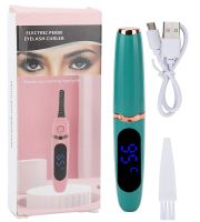 Rechargeable Eyelash Curler Eyelash Curler XL-271, heated, Electric Brush Curling Iron with Display USB Charging