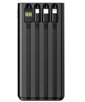 Charger Power bank YM-485 Solar 10000 mAh with a set of cables 4in1 External solar battery Type-C microUSB Lightning