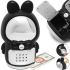 Детская электронная копилка сейф Space Piggy Bank 8662D с кодовым замком и купюроприемником, сейф-копилка для бумажных купюр и монет на батарейках