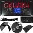 LED LED signage Discounts 20% 30% 50% 48X25 cm informative trade sign for indoor advertising, light board for cafe from the net