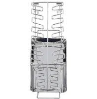 Підставка для приготування курячих ніжок A-Plus Barbecude KF-0982 універсальна стійка з піддоном для духовки та гриля, решітка з нержавіючої сталі