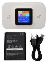 Wireless Mobile Wi-Fi Pro MF68E 4G/5G Cordless Wifi Router with SIM card slot and removable battery
