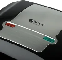 Electric sandwich maker Bitek BT-224 6 in 1 750W sandwich maker, grill, waffle maker, peanut maker with removable non-stick molds from the network