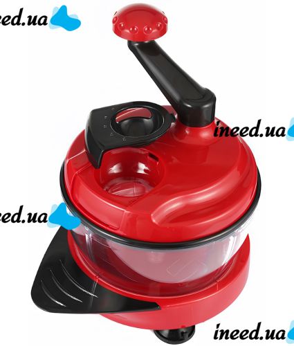 Keouke Chopper Food LG-006 2-in-1 Handheld Vegetable Chopper LG-006 2-in-1 Kitchen Mini Blender with three blades and 1.5L bowl Chopper for chopping meat