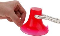 Игрушка канат для кошек и собак Dog Toy Rope жевательный резиновый массажный мяч на веревке с присоской для чистки зубов домашних животных 38х10 см