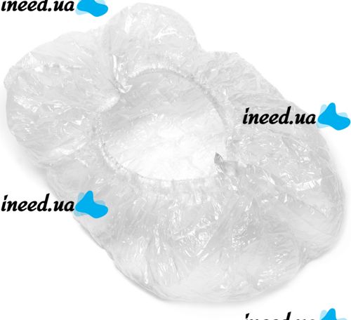 Полиэтиленовые пакеты на тарелку Freshness Storage Bag 100 штук пищевые эластичные крышки на резинке от обветривания продуктов в холодильнике