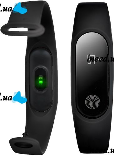 Спортивный фитнес браслет Smart Band M2 Black Xiaomi Mi Band 2 умные наручные смарт часы с шагомером и пульсометром, Bluetooth трекер smart watch