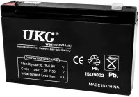 UKC 6V 10Ah WST-10 universal lead-acid battery 6V 10Ah for commercial equipment and toys