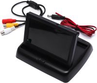 Автомобільний монітор Monitor 4085 LCD 4.3 " дюйма складаний екран для Камери заднього виду на торпеду, розкладний дисплей TFT автомонітор в машину
