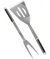 Kaminer 13001 9 in 1 grill and barbecue set Kaminer 13001 9 in 1 barbecue set, fork tongs knife stainless steel skewers in XL-1316 case