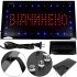 LED advertising LED signage Vidchyneno 48x25 cm information signage for indoor advertising, light board for cafe from the chain