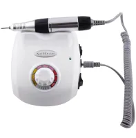Машинка фрезер для маникюра и педикюра Beauty Nail DM-502 35000 оборотов, электрический аппарат для обработки ногтей с насадками и педалью 
