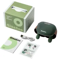 SiaaSoo N7 Cordless Neck and Back Massager Cordless Neck and Back Massager with real hands effect and heating 10 modes from USB