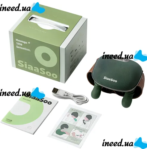 SiaaSoo N7 Cordless Neck and Back Massager Cordless Neck and Back Massager with real hands effect and heating 10 modes from USB