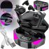 Wireless Gaming Headphones Wireless Headset TWS X15 Touch Bluetooth Headset with RGB LED Backlight and Noise Reduction in a USB HA-137 Case