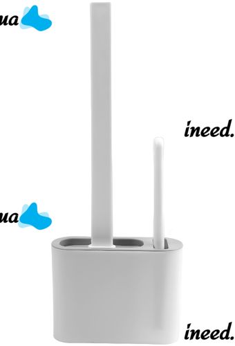 Set of brush and brush Cleaner Toilet Brush RD-5763 hanging Silicone flexible Brush on a stand with a wall mount for cleaning the toilet bowl HA-179