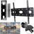Wall Mount V-STAR V86T 42"-86" Inclined TV Wall Mount, Hanging TV Holder 42-86 inches Up to 100 kg Black