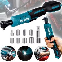 Акумуляторний кутовий гайковерт тріскачка Makita DWR180Z 48V безщітковий електроінструмент для відкручування і закручування болтів і гайок 1/2 X-474