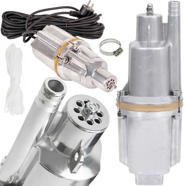 Вибрационный погружной насос Masking Vibration Pump ST/PVB-400 кабель 8 м электронасос для перекачки воды из источников с водой 400W 1080 л/ч