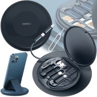 Кабелі для передачі даних Remax Data Cable Set Storage Box XL-722 комплект перехідників для зарядки телефону USB Type - C microUSB Lightning RC-190