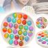 Simple Dimple T-104 children's anti-stress toy Simple Dimple T-104 developmental silicone Simple Dimple for stress relief, sensory Circle for children from 3 years Pop it