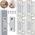 Universal Set of Magnets for Home Value Pack 9436-2 Set of 8 pieces Rectangular Magnet Latch for doors and cabinets, magnetic door Mount