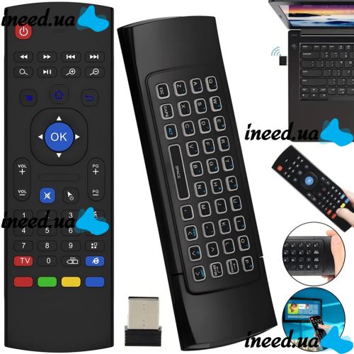 Air Mouse Keyboard Air Mouse Keyboard MX3 remote control with microphone and gyroscope for Smart-TV, Android TV Box, PC 2.4G