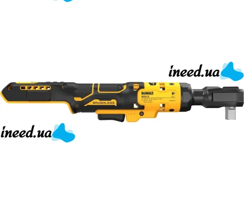 Акумуляторний кутовий гайковерт тріскачка DeWalt DCF512D1 48V безщітковий електроінструмент для відкручування і закручування болтів і гайок 1/2 X-474