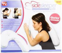 Ергономічна ортопедична подушка для сну side Sleeper Pro гіпоалергенна U-подібна бічна подушка з отвором для вух Сайд Сліпер Про