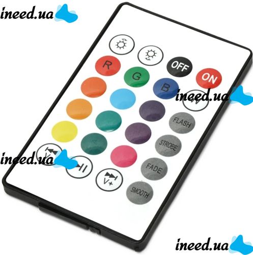 Світлодіодна LED лампа Anslut Standard Bulb MAG-719 розумна кольорова RGB лампочка 16 кольорів з патроном E27 регульованою яскравістю і пультом ДУ 9W