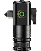 Ручной фонарь со стеклобоем Bailong X-BAIL BL-450XC 5W аккумуляторный светодиодный мини LED фонарик с креплением, молотком и магнитом 800 лм Type-C