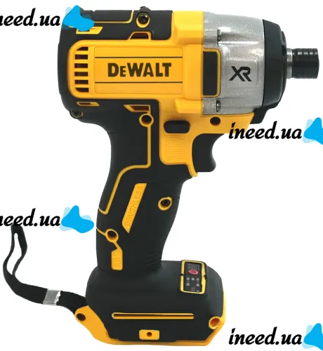 Аккумуляторный ударный шуруповерт импакт DeWALT DCF860E2T Impact XR 36V 5Ah с 2 аккумуляторами, беспроводная бесщеточная дрель с подсветкой Деволт в кейсе