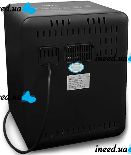 Silver Crest FD-1015B 3000W 15L electric air grill for cooking without oil 10 programs table-top deep fryer from the mains supply