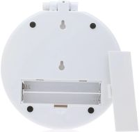Round Folding Makeup Mirror Large Led Mirror W0-29 Cosmetic Folding Mirror on an Adjustable Stand with Magnification on Batteries