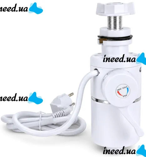 Delimano RY-004 Instant Water Heater with Shower, Bottom Connection, 3000W Electric Digital Water Heater with Showerhead, 220V
