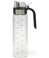 Дозатор для рослинної олії An Rui Oil Bottle YH-033 550 мл скляна пляшка для оцту, кухонний диспенсер для зберігання рідких продуктів