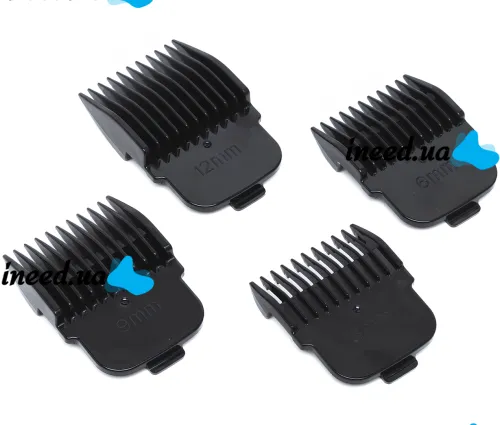 Бездротова машинка для стрижки волосся Gemei GM-6005 професійний акумуляторний тример для окантовки бороди та вусів зі змінними насадками Geemy