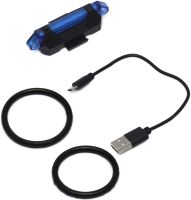 Bike Light SD-616 rechargeable bike light with rear stop Bike Light SD-616 rechargeable bike light, bike stop signal on the bike frame 4 modes of operation from USB