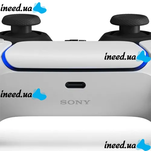 Sony PlayStation DualSense Wireless Joystick Gamepad for PS5 Cordless Game Controller with Microphone and Vibration for Console and PC White