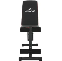 Adking AD-DB1894 folding sports equipment with expanders for back and abs training up to 120 kg Adjustable sports bench YSC-02