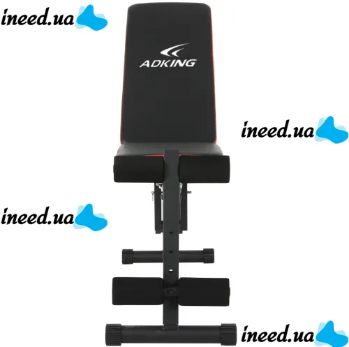 Adking AD-DB1894 folding sports equipment with expanders for back and abs training up to 120 kg Adjustable sports bench YSC-02