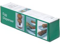 Полиця органайзер для зберігання яєць Egg Dispenser AND568 дворівневий харчової контейнер з автоматичною подачею, лоток в холодильник на 2 рівня