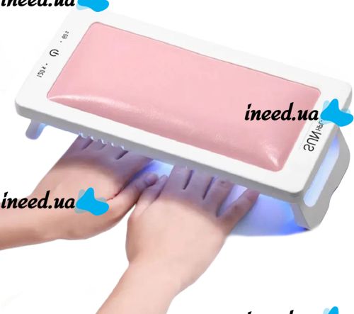 Професійна УФ лампа для манікюру SUN HPL-1 88W з підлокітником для рук, LED/UV сушарка для сушіння гель лаку і гелю для нігтів з таймером