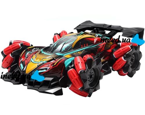 Spray Racer Car 21003 Stunt Car with Remote Control and Glove, Radio-controlled Car with Steam Generator and hand-operated sound effects