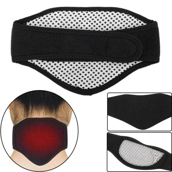 Tourmaline Massage Collar Sunroz Self Heating Neck XL-314 with Magnets, Neck Belt with Magnetic inserts Heated Neck Brace