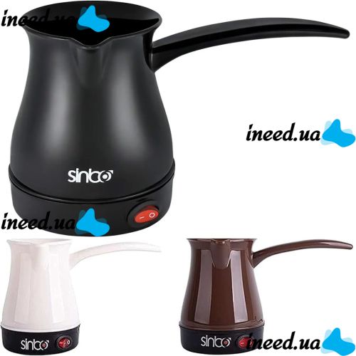 Electric turk Sinbo SCM-2928 coffee maker 0.3 L 600W, Electric Turk for brewing coffee, Non-stick Turk-coffee maker