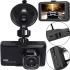 Автомобильный видеорегистратор Vihicle blackbox DVR 626 Full HD 1080P с HDMI выходом, Авторегистратор 2.7 дюйма с детектором движения Черный