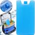Helium Cold Storage Battery Cooling Battery Small DT-4250 360 ml Reusable Plastic Container for Ice, Cooling products in a thermos Bag Blue